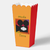 Filmtijd Bekijk Logo rood + geel Bedankdoosjes (Voorkant)