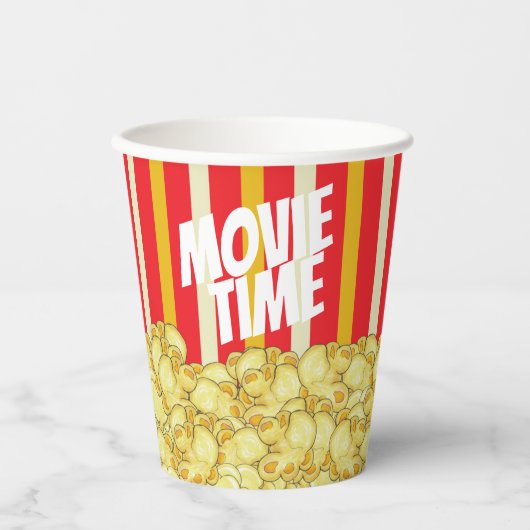 Filmtijd Papieren Bekers (Voorkant)