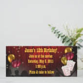 Filmuitnodiging Kaart (Staand voorkant)