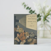 filmuitnodiging uitnodiging briefkaart (Staand voorkant)