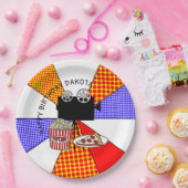 Filmvanavond in Retro Papieren Bordje (Feest)