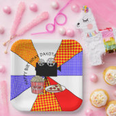 Filmvanavond in Retro Papieren Bordje (Feest)