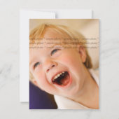 Filmvogelboom Kinder 3e verjaardag Stippen Kaart (Achterkant)