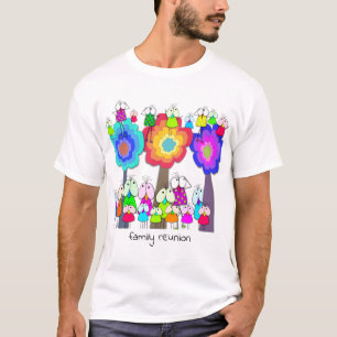 Filmvogels en -bomen t-shirt