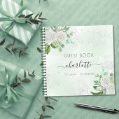 Filmvormige eucalyptus groene notitieboek