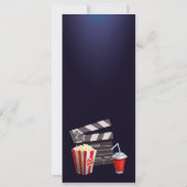 Filmwedstrijd van Birthday Ticket Pass Birthday Kaart (Achterkant)