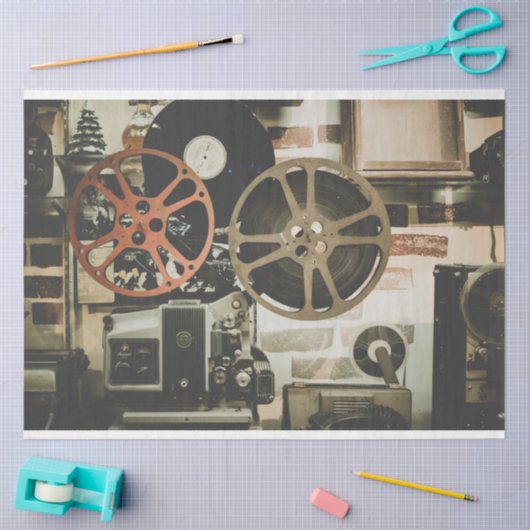  filmweergave 20x30 decoupage-achtergrond tissuepapier (Craft)