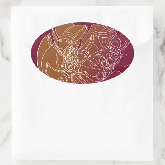 Filmwerk Ovale Sticker (Tas)