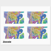 Filmwerk Rechthoekige Sticker (Vel)