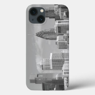 Filmwolkenkrabber zwart-wit Case-Mate iPhone case