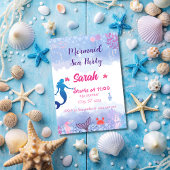 Filmzeemeermin onder Zee Kaart