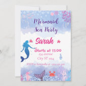 Filmzeemeermin onder Zee Kaart (Voorkant)