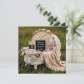  filmzwangerschapsaankondiging kaart (Staand voorkant)