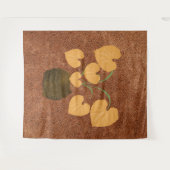 Filodendron Plant Koper Kijk Tapestry Wandkleed (Voorkant (horizontaal))