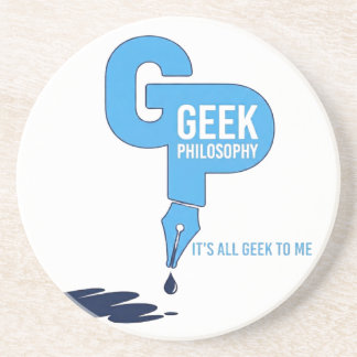 Filoserie Glas voor nerds Zandsteen Onderzetter