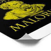 Filosofía Estoica (Estoicismo). Frase en Latín. Poster (Hoek)