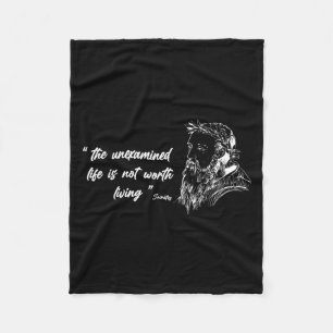 Filosofie, beroemde iconen Filosofie Quotes, meest Fleece Deken