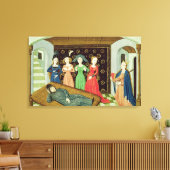 Filosofie en de Muses Canvas Afdruk (Insitu (Woonkamer))