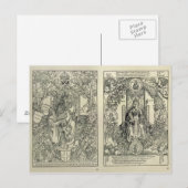 Filosofie en keizer van Habsburg Briefkaart (Voorkant / Achterkant)
