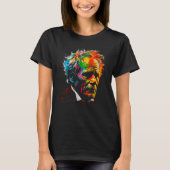 Filosofie merk Arthur Schopenhauer T-shirt (Voorkant)