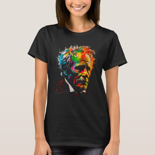 Filosofie merk Arthur Schopenhauer T-shirt (Voorkant)