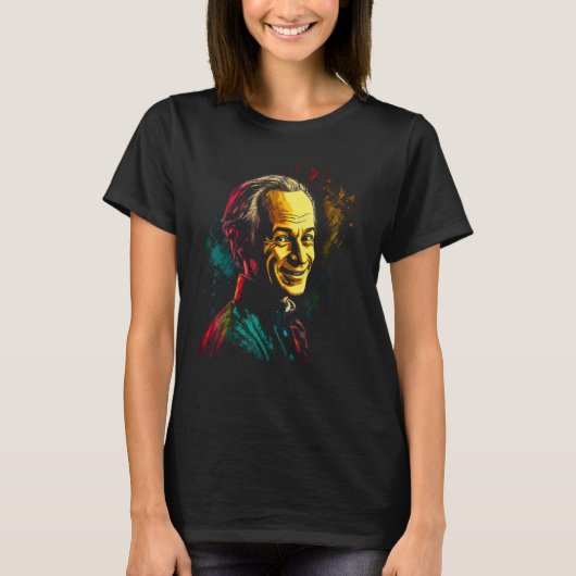 Filosofie Merk Immanuel Kant T-shirt (Voorkant)