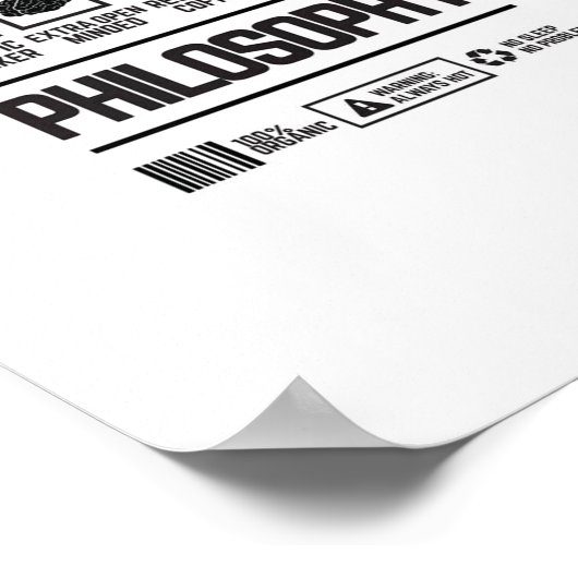 filosofie poster (Hoek)