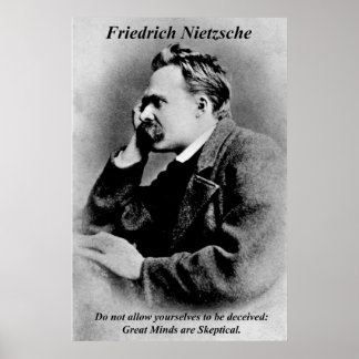 Filosofie Posters Friedrich Nietzsche Great Minds