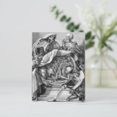 Filosofie van het Briefkaart van de mortaliteit (Staand voorkant)