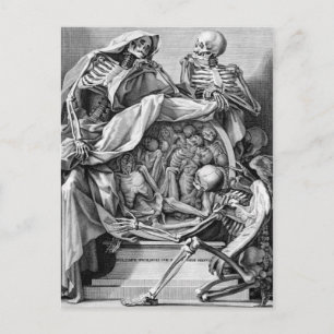 Filosofie van het Briefkaart van de mortaliteit