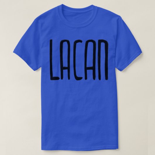 Filosofie van Lacan T-shirt (Design voorkant)