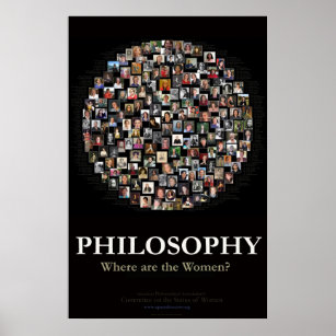 Filosofie - Waar zijn de vrouwen? Poster