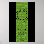 Filosofievrouwen Poster (Voorkant)