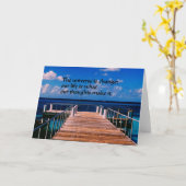 Filosofisch citaat kaart (Gele Bloem)