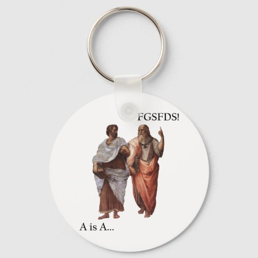 Filosofisch gedeelte A t.o.v. FGSFDS Sleutelhanger (Voorkant)