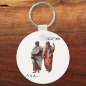 Filosofisch gedeelte A t.o.v. FGSFDS Sleutelhanger (Voorkant)