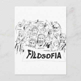 FILOSOFOS platao aristoteles euclides sócrates Briefkaart