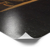 Filosoof Alchemist in het laboratorium Foto Afdruk (Hoek)