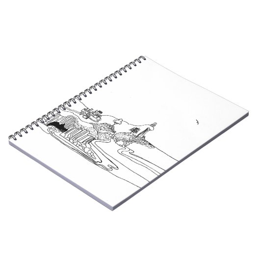 filosoof, dichter, schrijver, kunstenaar, gedachte notitieboek (Linkerzijde)