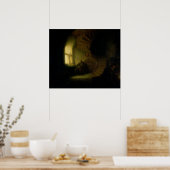 Filosoof in Meditation, 1632 Poster (Keuken)