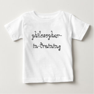 Filosoof in opleiding baby shirt