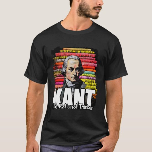 Filosoof Kant T-shirt (Voorkant)