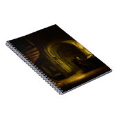 Filosoof met een Open Boek, 1625-7 (olie op ruit) Notitieboek (Rechterzijde)