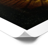 Filosoof met een Open Boek, 1625-7 (olie op ruit) Poster (Hoek)