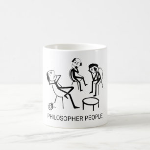 Filosoof People - Designer Coffee Mok