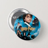 Filosoof's Stone Poster Ronde Button 5,7 Cm (Voorkant /achterkant)