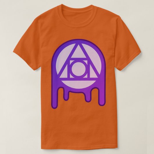 Filosopherx27s steen, alchemisch symbool t-shirt (Design voorkant)
