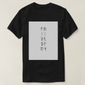 Filosophy Classic TShirt (Design voorkant)