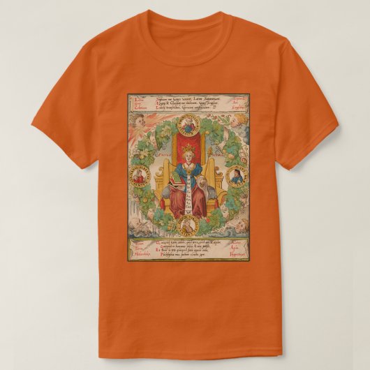 Filosophy Enthroned 2 T-shirt (Design voorkant)