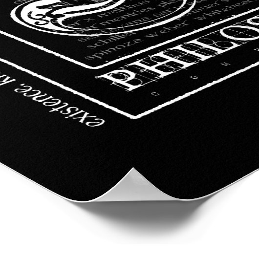 Filosophy Poster (Hoek)